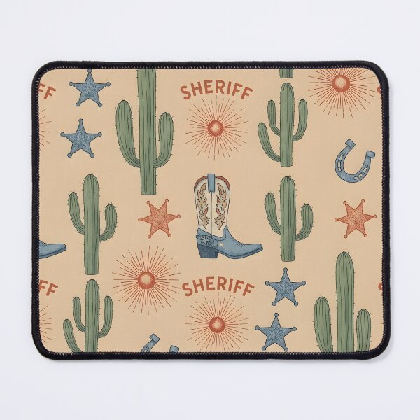 Item preview, Wild West Sheriff designed and sold by Kaleidoscope Print.