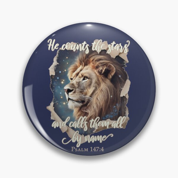 Item preview, Lion Bible verse Christian Psalm designed and sold by Fran Fryberg.
