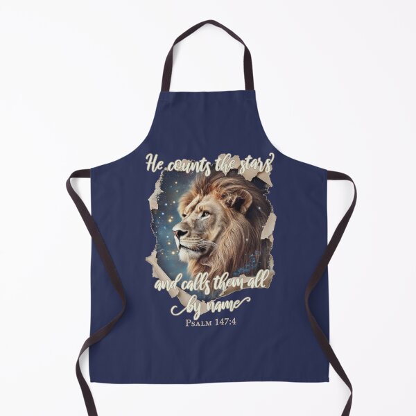 Item preview, Lion Bible verse Christian Psalm designed and sold by Fran Fryberg.