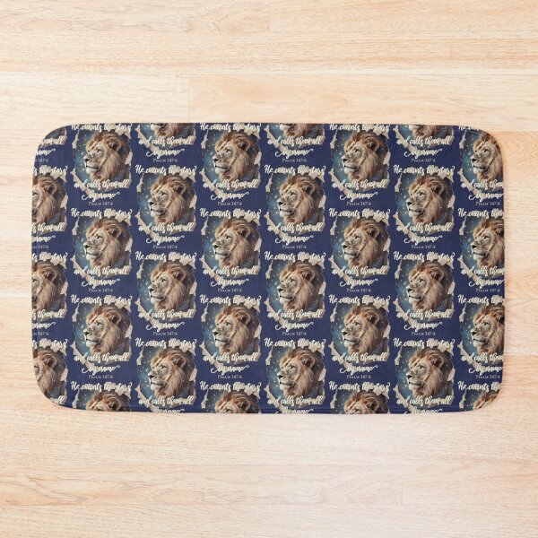 Item preview, Lion Bible verse Christian Psalm designed and sold by Fran Fryberg.