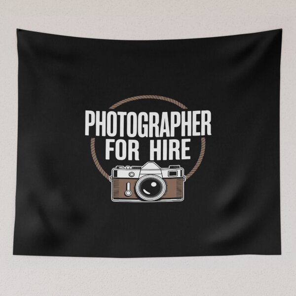 Item preview, Photographer For Hire Event Gig Memories designed and sold by SnackPAC.