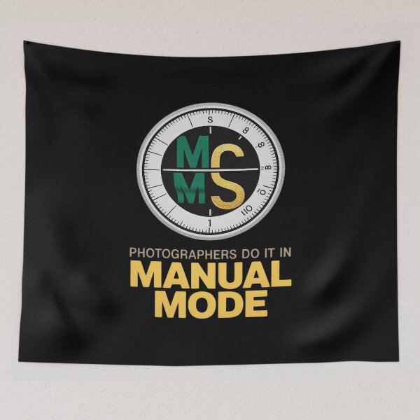 Item preview, Photographers Do It in Manual Mode Neon Camera Dial designed and sold by SnackPAC.