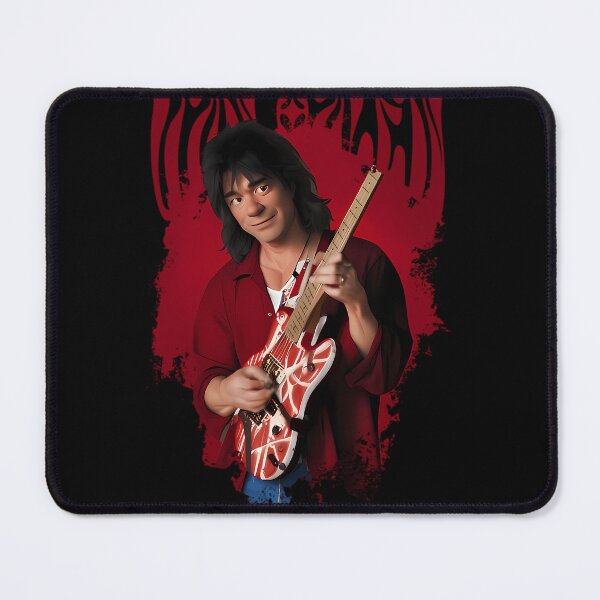 Eddie Van Halen Mouse Pads & Desk Mats for Sale | Redbubble