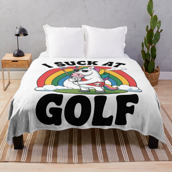 Item preview, Funny Golf Unicorn Sarcastic Golfing designed and sold by cosmicncozyS.