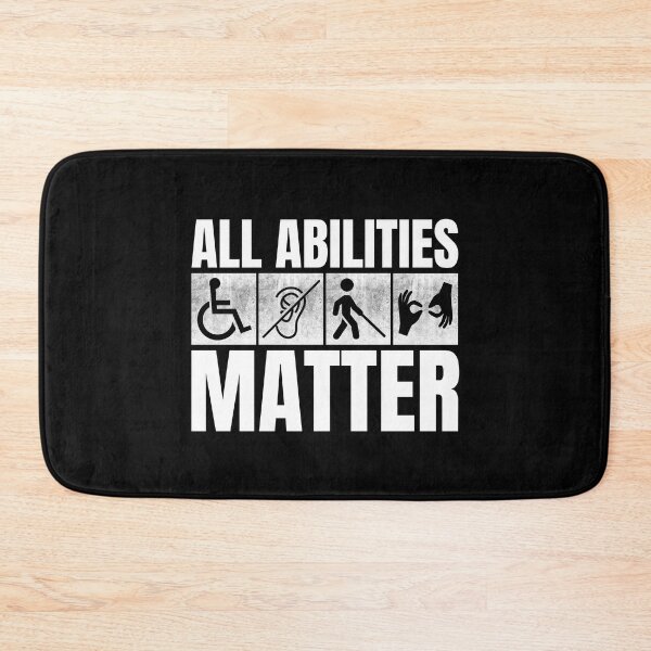 Item preview, All Abilities Matter, International Day of Persons with Disabilities designed and sold by PerfectMatch.