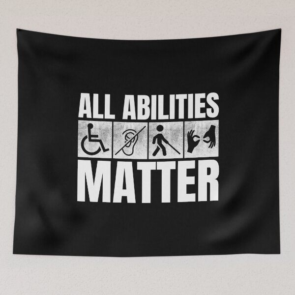 Item preview, All Abilities Matter, International Day of Persons with Disabilities designed and sold by PerfectMatch.