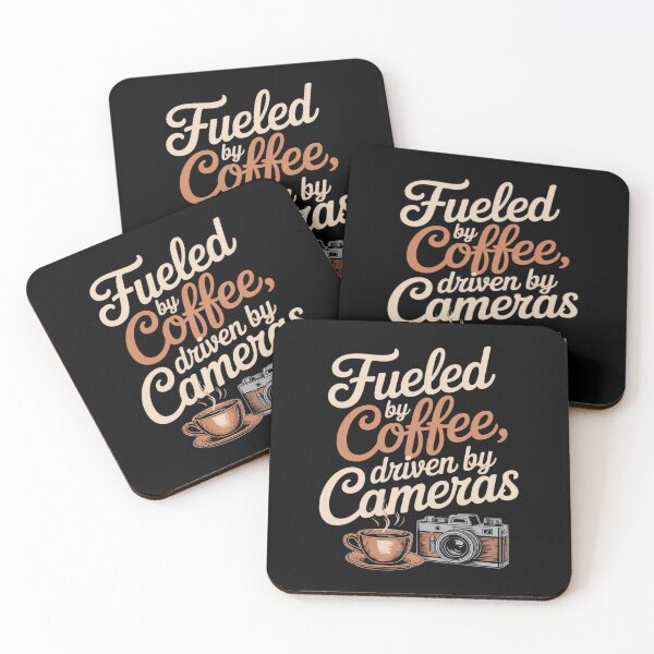 Item preview, Photography Humor Fueled by Coffee Driven by Cameras designed and sold by SnackPAC.
