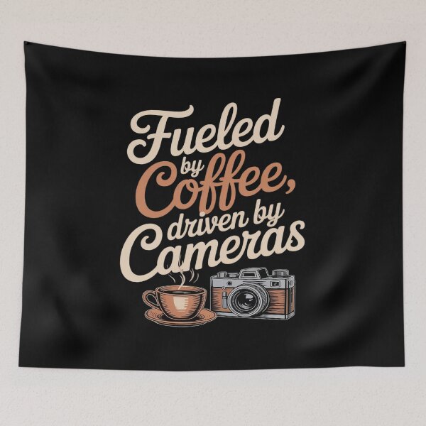 Item preview, Photography Humor Fueled by Coffee Driven by Cameras designed and sold by SnackPAC.
