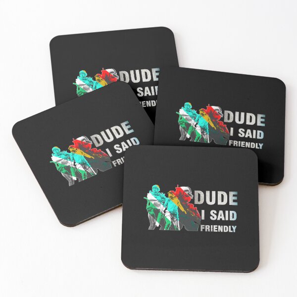 Item preview, Dude I Said Friendly ARC Raiders Robot Gamer designed and sold by MarlinConroy.
