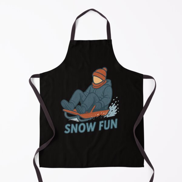 Item preview, Snow Sledding Fun – Winter Graphic Illustration designed and sold by Tadeusz1.