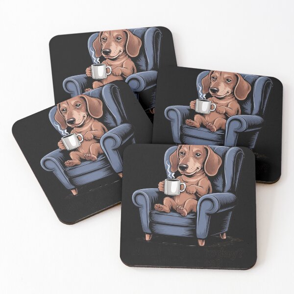 Item preview, Dachshund Coffee What Day Is Today Who Cares I‘m Retired  designed and sold by MyzoToyota.