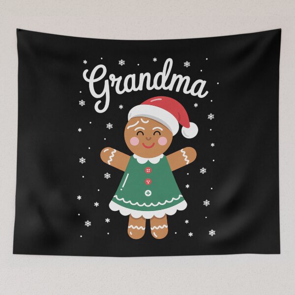 Item preview, Grandma Gingerbread Family Christmas designed and sold by cosmicncozyS.