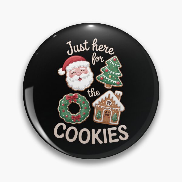 Item preview, I_m Just Here For The Cookies Santa Christmas Cookies Baking Cute designed and sold by cosmicncozyS.