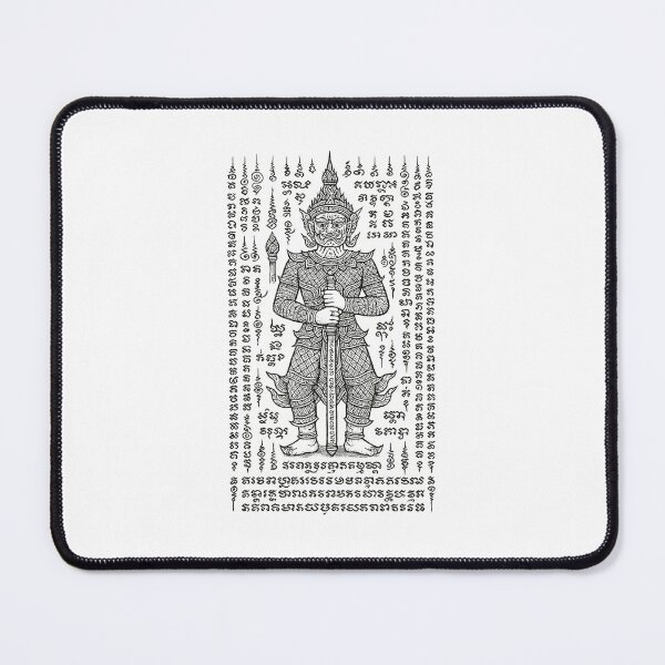 Item preview, Yant Giant Guardian – Thai Yaksha Protection Yantra Art designed and sold by Sksticker991.