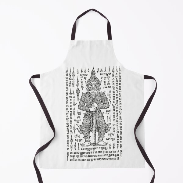 Item preview, Yant Giant Guardian – Thai Yaksha Protection Yantra Art designed and sold by Sksticker991.