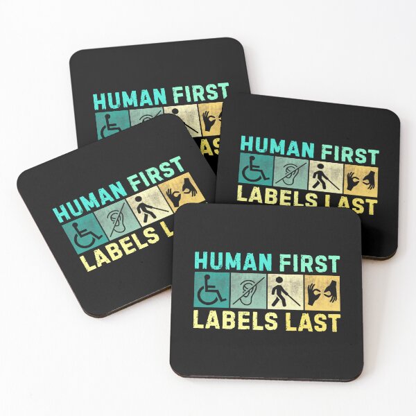 Item preview, Human First Labels Last, International Day of Persons with Disabilities designed and sold by PerfectMatch.