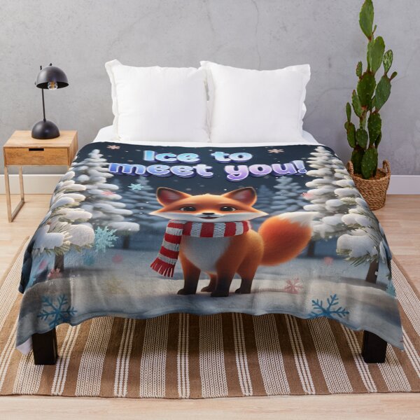 Item preview, Frosty Fox Winter Wonderland – PNG Art designed and sold by AwesomeDigiShop.