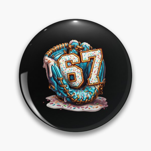 Item preview, 67 Ice Cream Drip Funny Six Seven Baseball designed and sold by BaidenNeta.