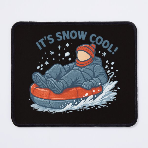 Item preview, It’s Snow Cool – Winter Tubing Graphic Illustration designed and sold by Tadeusz1.