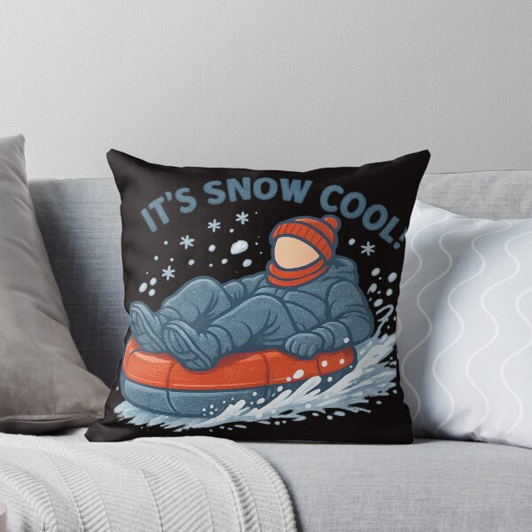Item preview, It’s Snow Cool – Winter Tubing Graphic Illustration designed and sold by Tadeusz1.