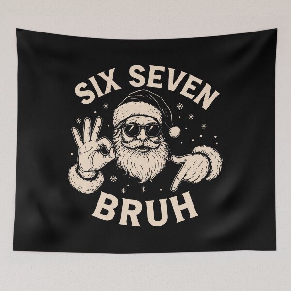 Item preview, Bruh 67 Christmas Santa Six Seven designed and sold by BaidenNeta.