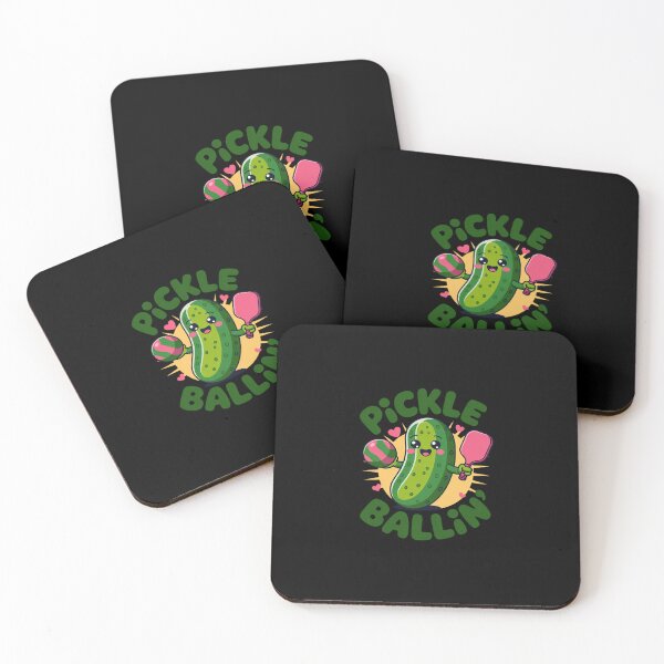 Item preview, Pickle Ballin Cute Pickleball Women Girls Pickleball Lovers designed and sold by LittleDame.