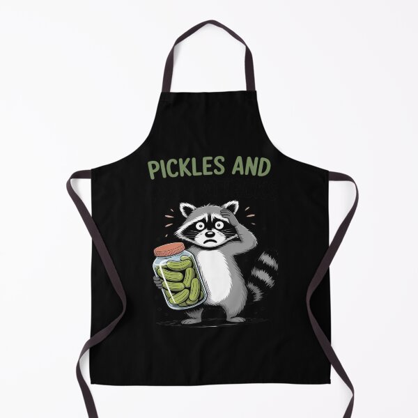 Item preview, Pickle Cucumber Pickles & Panic Attacks Raccoon designed and sold by LittleDame.