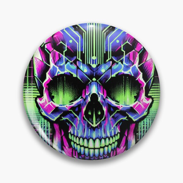 Item preview, Digital Glitch Skull designed and sold by GlitchModeStudio.