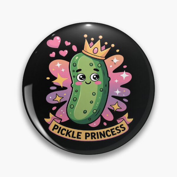 Item preview, Pickle Princess Pastel Cute Aesthetic Funny designed and sold by LittleDame.