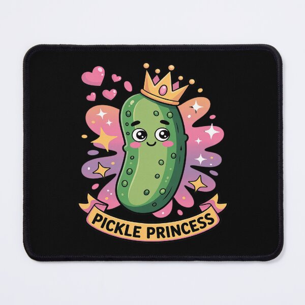 Item preview, Pickle Princess Pastel Cute Aesthetic Funny designed and sold by LittleDame.