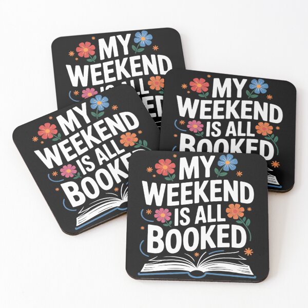 Item preview, My Weekend Is All Booked Book Lover Xmas Christmas  designed and sold by MyzoToyota.