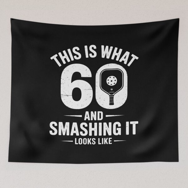 Item preview, Pickleball 60th Birthday 60 Years Old Love Pickleball designed and sold by LittleDame.