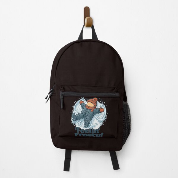 Item preview, Feelin’ Frosty – Cute Winter Snow Angel Illustration designed and sold by Tadeusz1.