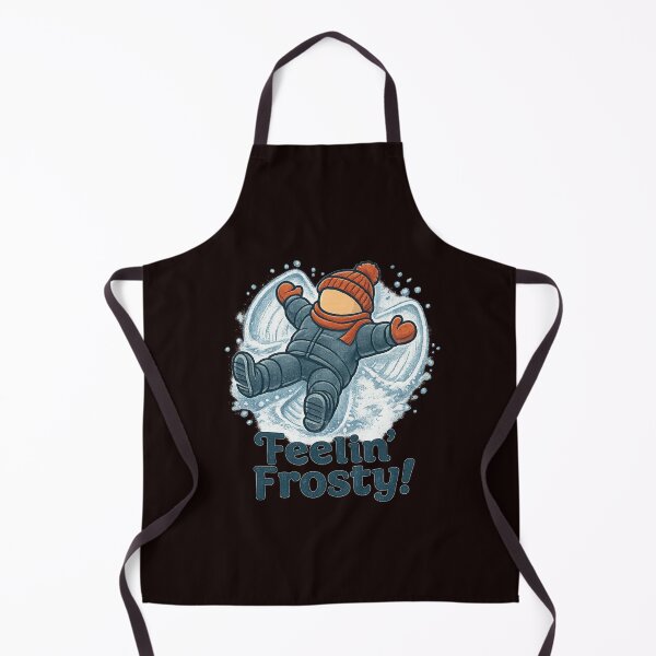 Item preview, Feelin’ Frosty – Cute Winter Snow Angel Illustration designed and sold by Tadeusz1.