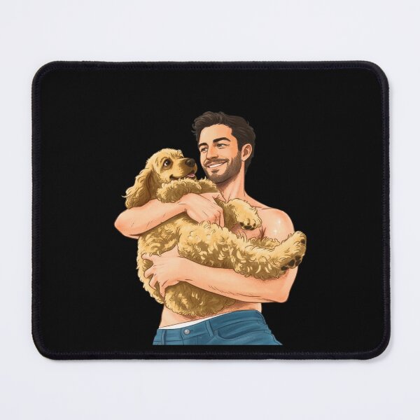 Item preview, Joanthan Bailey and Dog Fan Art designed and sold by DeionGoldner.