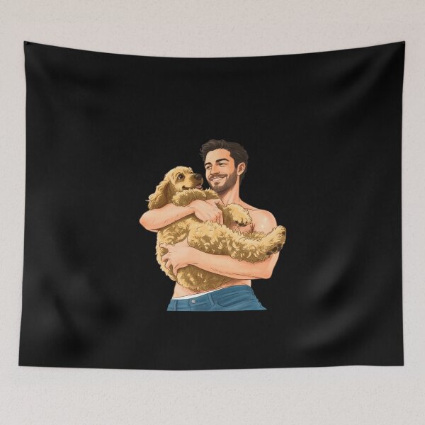 Item preview, Joanthan Bailey and Dog Fan Art designed and sold by DeionGoldner.
