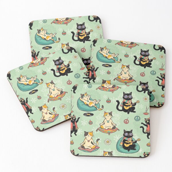 Item preview, Hippie Cats designed and sold by VoniBlue.