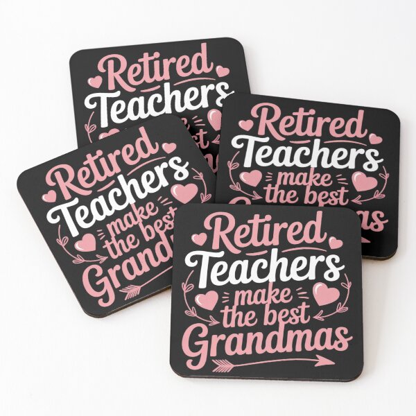 Item preview, Retired Teachers Make the Best Grandmas  designed and sold by MyzoToyota.