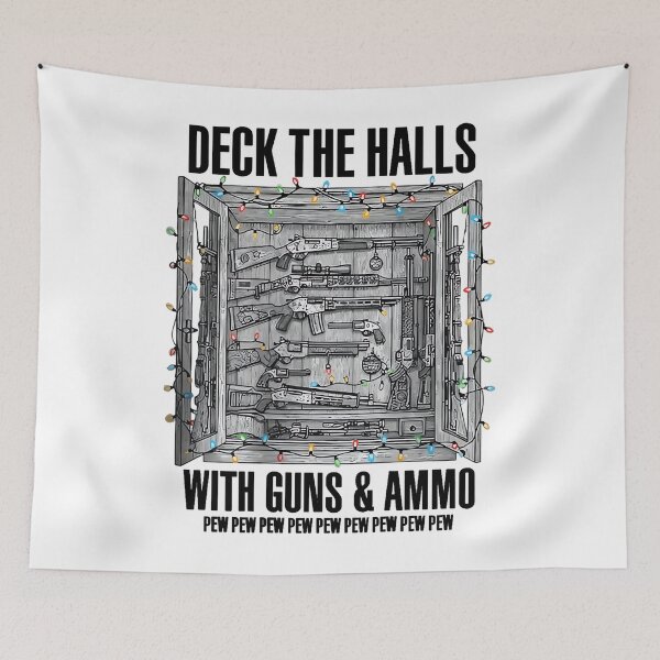 Item preview, Deck The Halls With Guns  Ammo  designed and sold by LightCoverSame.