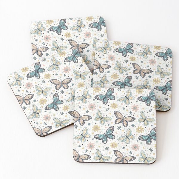 Item preview, Small Butterflies & Stars designed and sold by Shuga-Design.