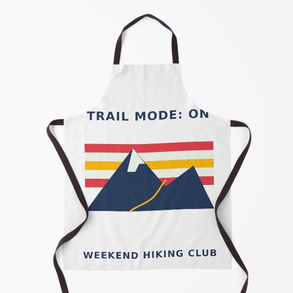 Item preview, Trail Mode: ON – Retro Hiking Club Shirt designed and sold by CQ-Art.