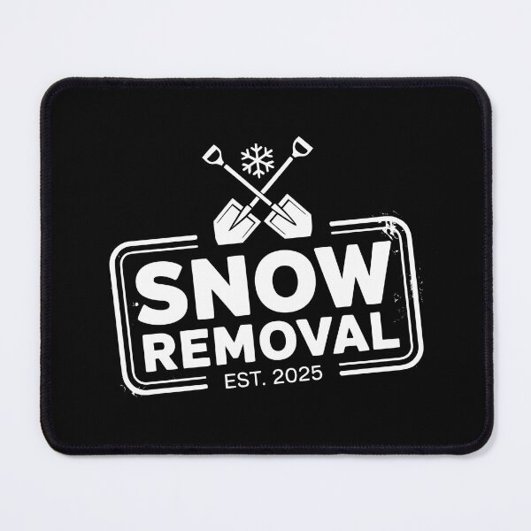 Item preview, Snow Removal Est 2025 Crossed Shovels Winter Service Design designed and sold by SplashTastic.