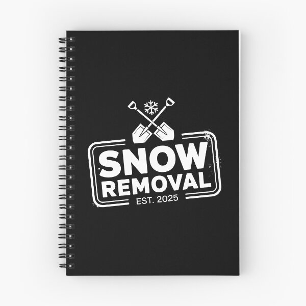 Item preview, Snow Removal Est 2025 Crossed Shovels Winter Service Design designed and sold by SplashTastic.