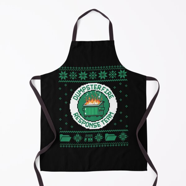 Item preview, Dumpster Fire Response Team Chaos Ugly Sweater Cute Employee designed and sold by LightCoverSame.