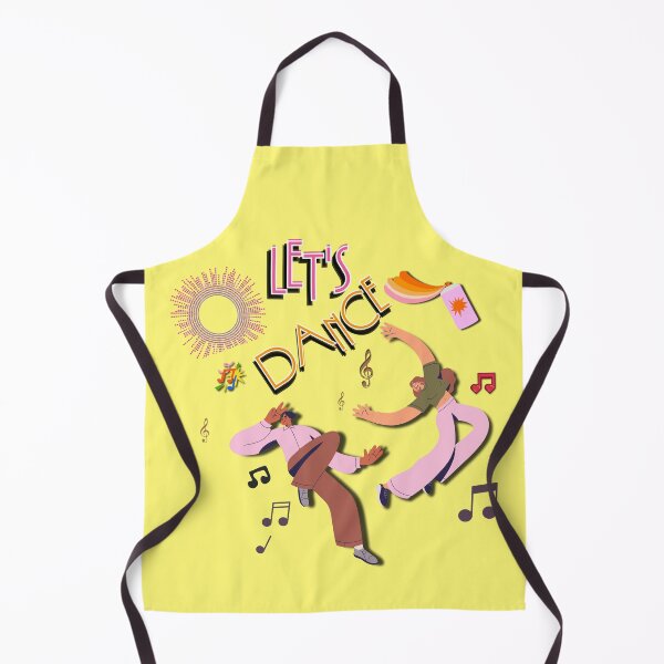 Item preview, Let’s Dance – Retro Fun Dance Illustration | Vibrant Movement Art designed and sold by Pink Space Studio.