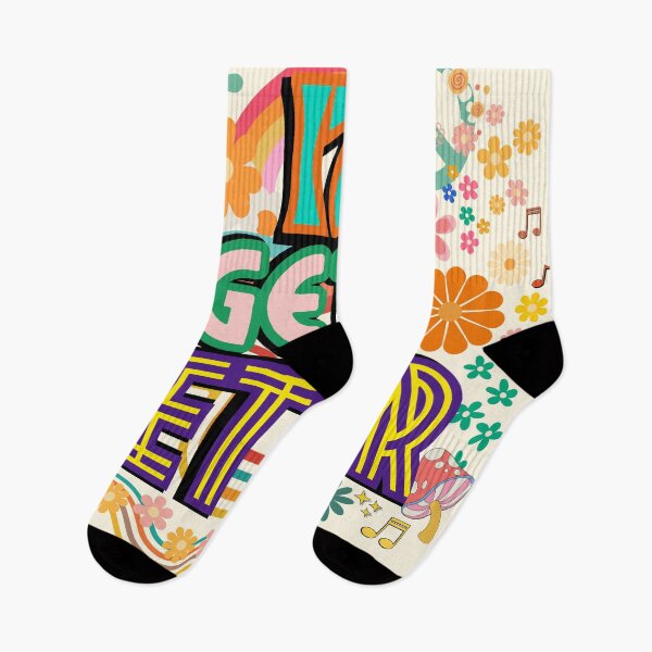 Item preview, It Gets Better Retro Hippie Psychedelic Design – 60s 70s Inspired Positivity Art designed and sold by Pink Space Studio.