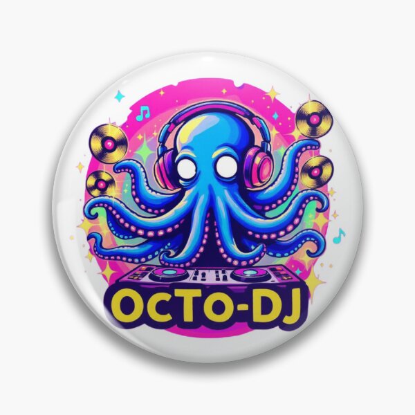 Item preview, Octo-DJ designed and sold by JNTCreator.