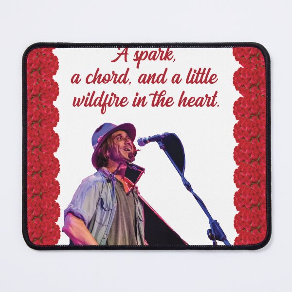 Item preview, Retro Folk Music Quote – Guitar Spark Heart Art, Todd Snider designed and sold by GraphixKing999.