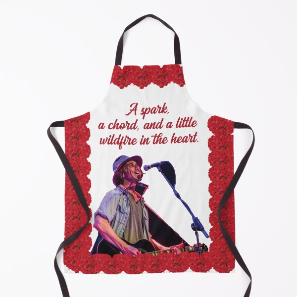 Item preview, Retro Folk Music Quote – Guitar Spark Heart Art, Todd Snider designed and sold by GraphixKing999.