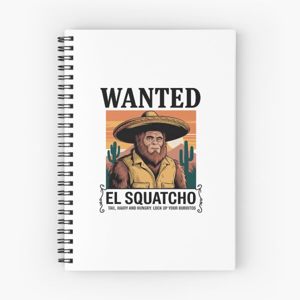 Item preview, Wanted El Squatcho, Bigfoot, and Sasquatch designed and sold by CombatTask.
